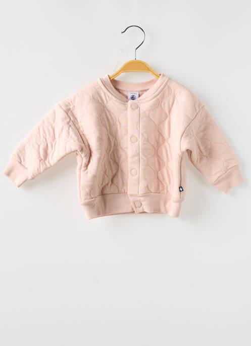 Veste casual rose PETIT BATEAU pour fille