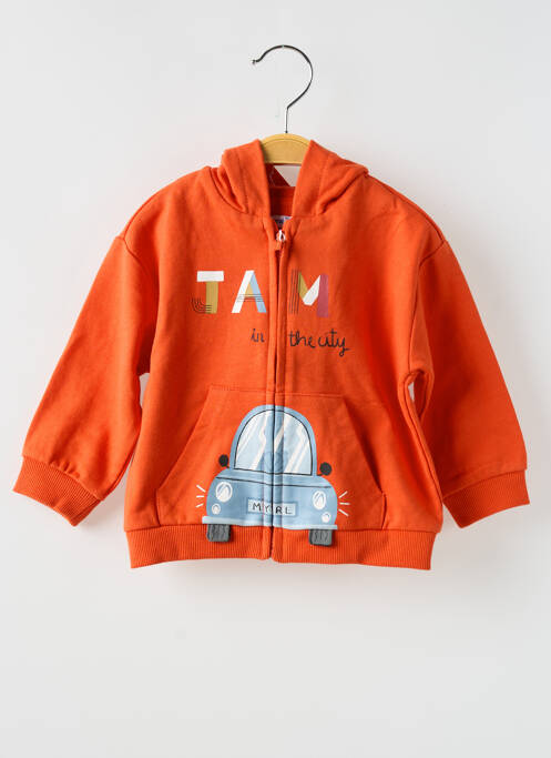 Veste casual orange MAYORAL pour garçon