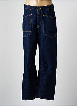 Jeans coupe large fermeture boutonnée sur le devant taille normale bleu HEARTLESS JEANS homme