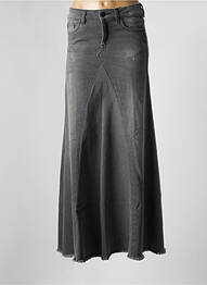Jupe longue taille haute gris HEARTLESS JEANS femme