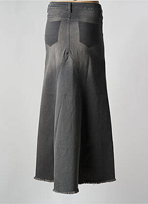 Jupe longue taille haute gris HEARTLESS JEANS femme