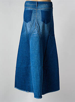 Jupe longue taille haute bleu HEARTLESS JEANS femme