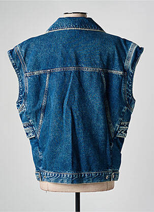 Veste casual col tailleur bleu HEARTLESS JEANS femme