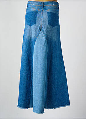 Jupe longue taille haute bleu clair HEARTLESS JEANS femme