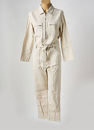 Combi-pantalon beige LA PETITE FRANCAISE pour femme