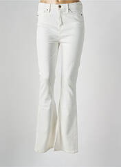 Jeans bootcut beige LA PETITE FRANCAISE pour femme seconde vue