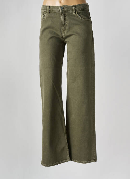 Jean coupe flare vert HEARTLESS JEANS pour femme