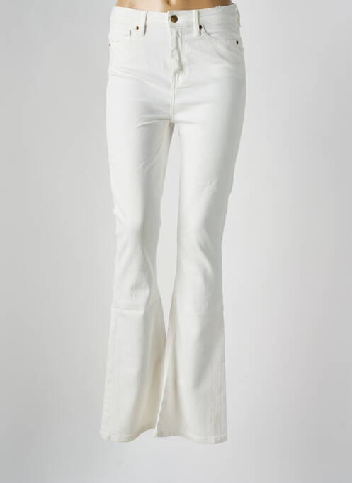 Jeans bootcut beige LA PETITE FRANCAISE pour femme