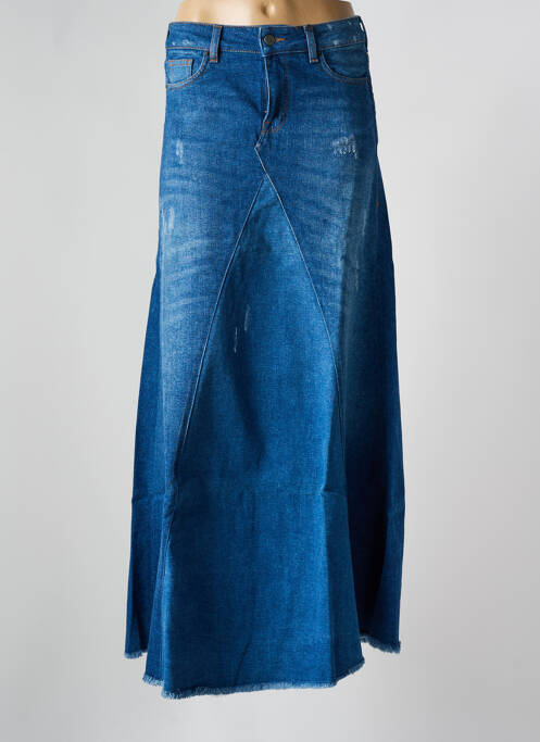 Jupe longue bleu HEARTLESS JEANS pour femme
