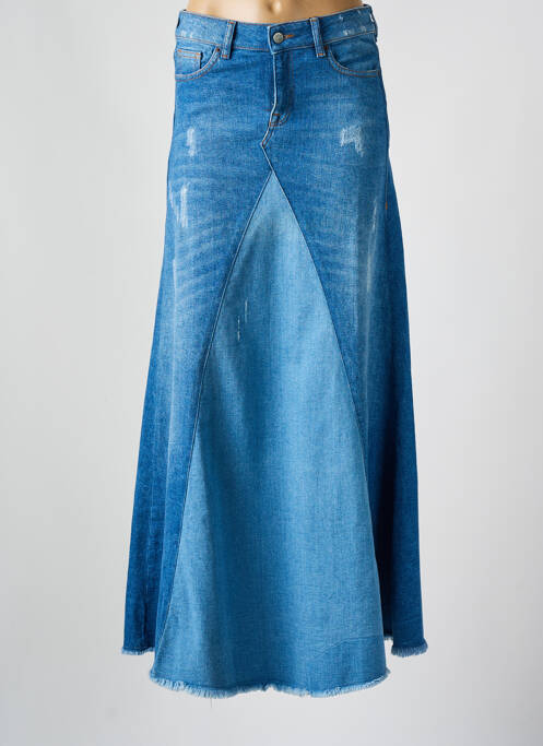 Jupe longue bleu clair HEARTLESS JEANS pour femme