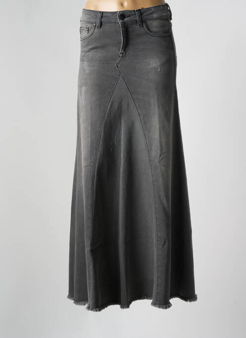 Jupe longue gris HEARTLESS JEANS pour femme