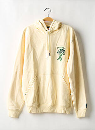 Sweat-shirt à capuche poches manches longues beige DICKIES homme