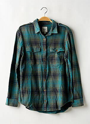 Chemise manches longues coupe droite vert BILLABONG homme