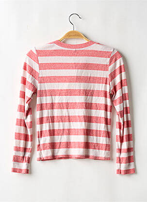 T-shirt manches longues manches longues rouge SISSTREVOLUTION femme