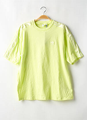 T-shirt stretch manches courtes vert ADIDAS homme
