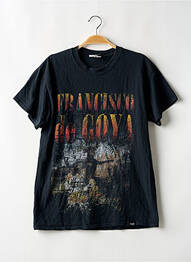 T-shirt coupe droite manches courtes noir VINTAGE SUPPLY homme