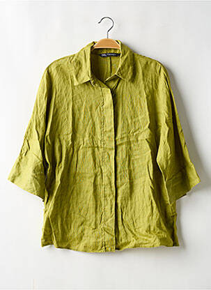 Chemisier manches courtes manches courtes vert ZARA femme