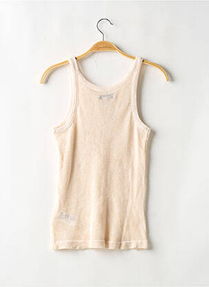Débardeur col rond sans manche beige URBAN OUTFITTERS femme