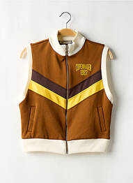 Veste casual col rond marron ZARA femme