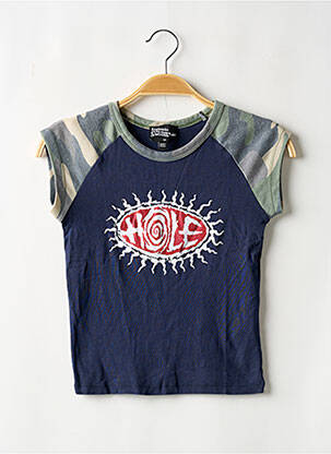 T-shirt manches courtes manches courtes bleu BASIC PLEASURE MODE enfant