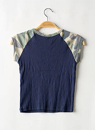 T-shirt manches courtes manches courtes bleu BASIC PLEASURE MODE enfant