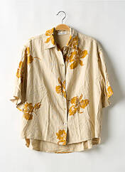 Chemise manches courtes marron OYSHO pour homme seconde vue