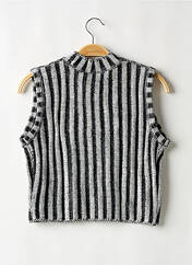 Top noir RAGGED pour femme seconde vue