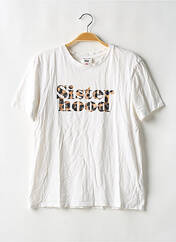 T-shirt blanc CAMAIEU pour femme seconde vue