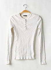 T-shirt blanc ZARA pour femme seconde vue