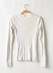 T-shirt blanc ZARA pour femme seconde vue