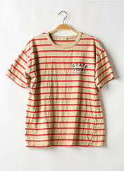 T-shirt rouge PULL & BEAR pour homme seconde vue