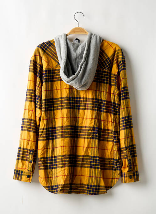 Chemise manches longues orange DIVIDED H&M pour homme