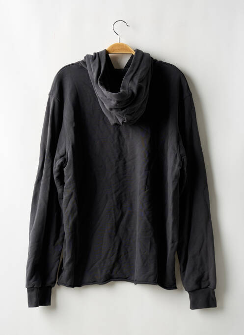 Sweat-shirt à capuche noir NARCISSIQUE pour homme