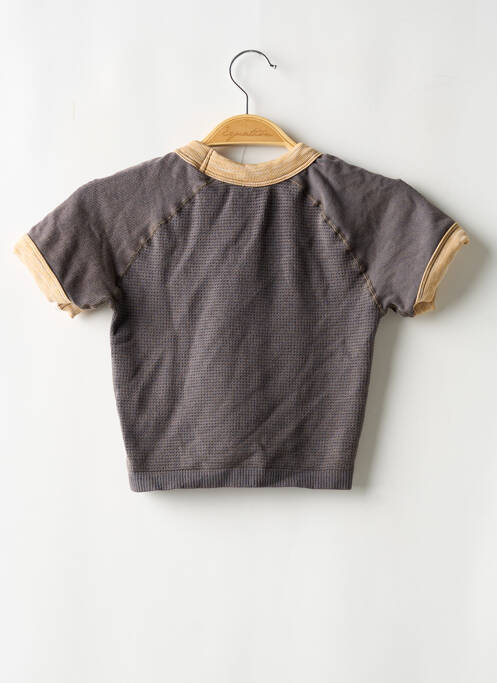 Top marron OUT FROM UNDER pour femme