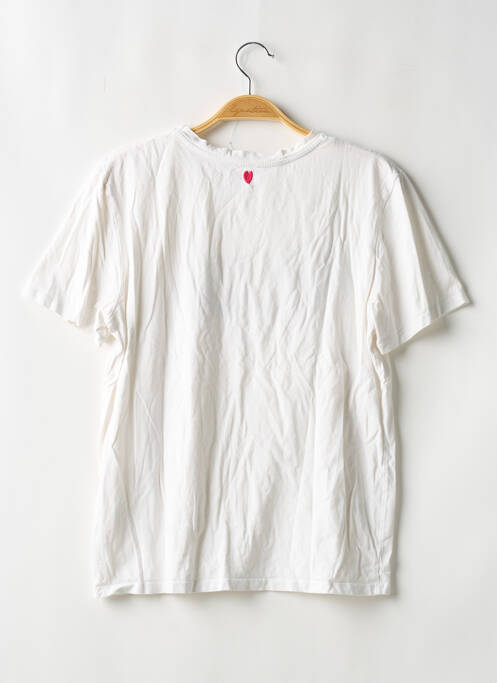 T-shirt blanc CAMAIEU pour femme