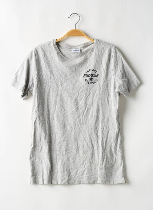 T-shirt gris EUDOXIE pour femme