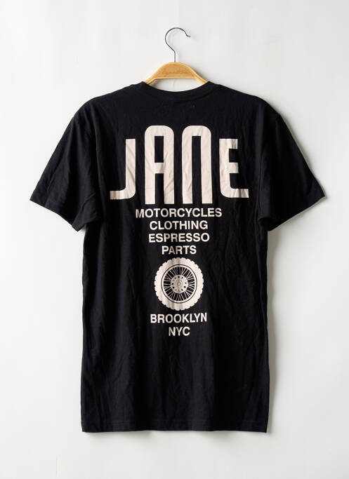 T-shirt noir JANE pour homme
