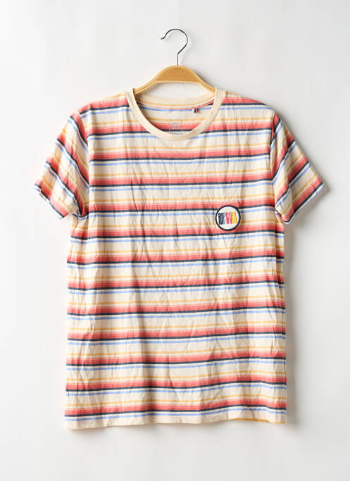 T-shirt orange RIP CURL pour homme