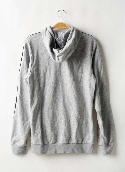 Veste casual gris ADIDAS pour homme