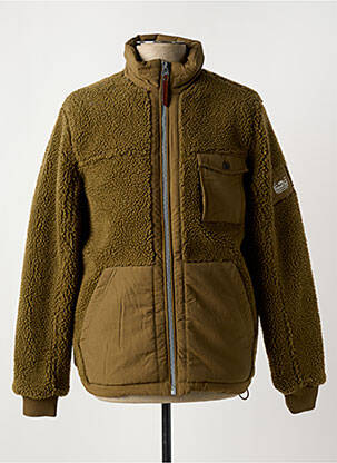 Doudoune poches sans capuche vert PETROL INDUSTRIES homme