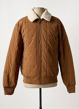 Doudoune poches sans capuche marron JACK & JONES homme
