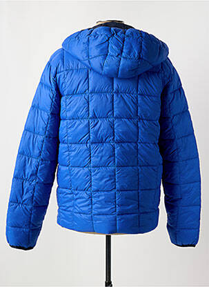 Doudoune poches a capuche bleu JACK & JONES homme
