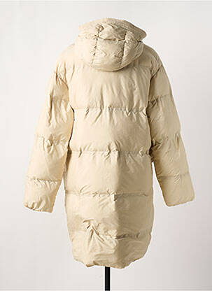 Doudoune poches a capuche beige JACK & JONES homme