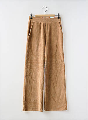 Pantalon cargo poches taille élastique beige MAYORAL fille