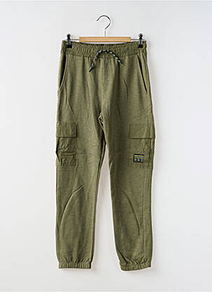 Jogging stretch taille élastique vert NAME IT fille