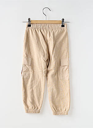 Pantalon cargo fermeture liens à nouer taille élastique beige NAME IT fille