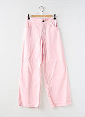 Jean coupe flare rose MINI MIGNON pour fille seconde vue