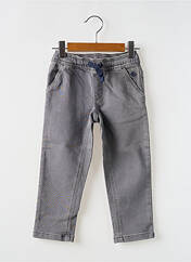 Jeans coupe slim gris PETIT BATEAU pour garçon seconde vue