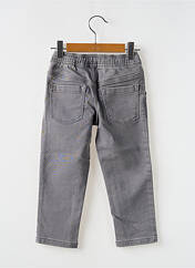 Jeans coupe slim gris PETIT BATEAU pour garçon seconde vue