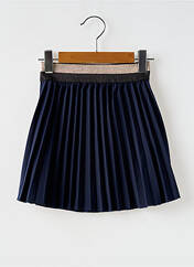 Jupe mi-longue bleu PM MERE & FILLE pour fille seconde vue